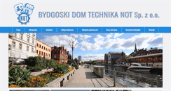 Desktop Screenshot of not.com.pl